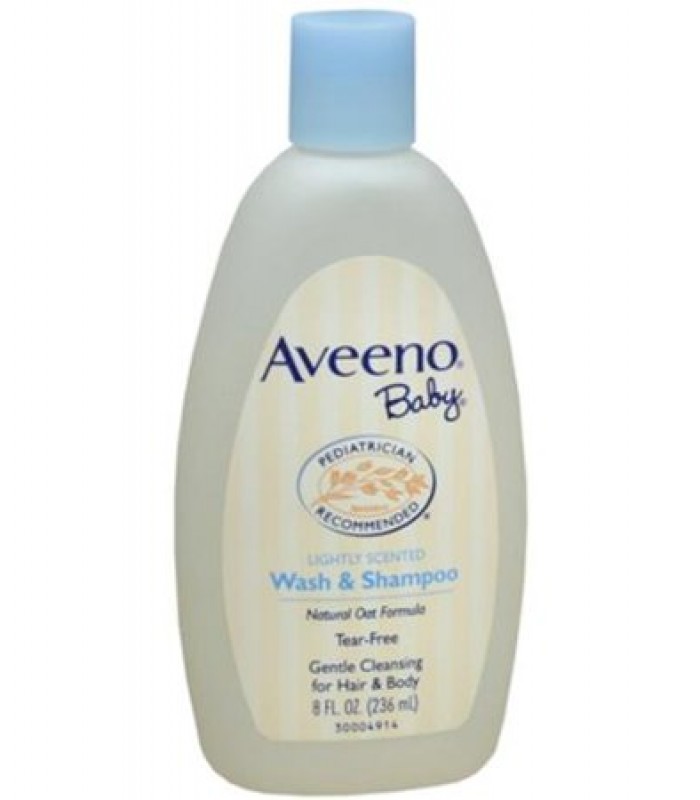 ShopBBMall.com: AVEENO BABY WASH & SHAMPOO 8 OZ 