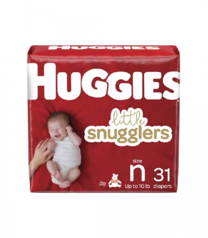 ShopBBMall.com: HUGGIES LITTLE SNUGGLERS NEWBORN 31 CT 