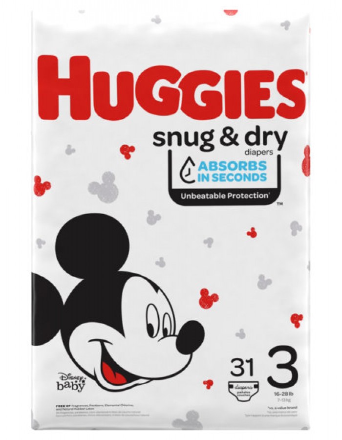 ShopBBMall.com: HUGGIES SNUG & DRY STAGE 3 JUMBO  Sold as 1x31 Ct