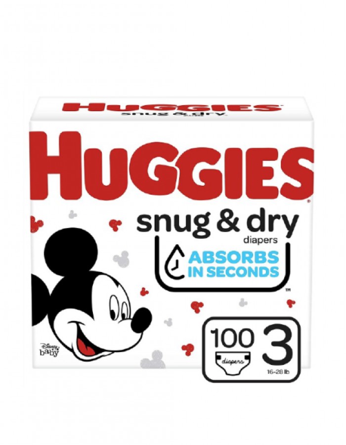 ShopBBMall.com: HUGGIES SNUG & DRY STAGE 3 (BIG PACK) SOLD AS 1X100 COUNT