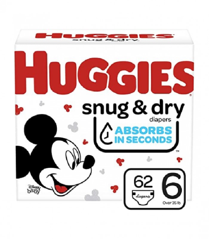 ShopBBMall.com: HUGGIES SNUG & DRY STAGE 6 (BIG PACK) SOLD AS 1X62 COUNT