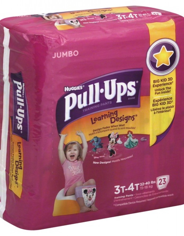 ShopBBMall.com: HUGGIES PULL UPS GIRL 2T-3T SOLD AS 1 X 23CT