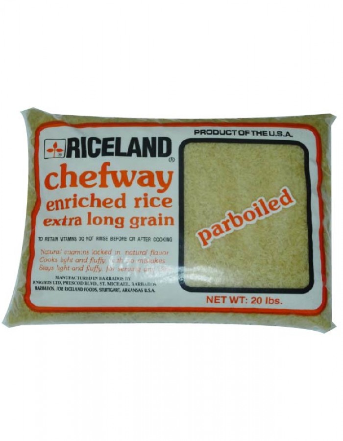 ShopBBMall.com: CHEFWAY PARBOILED RICE 20 LB