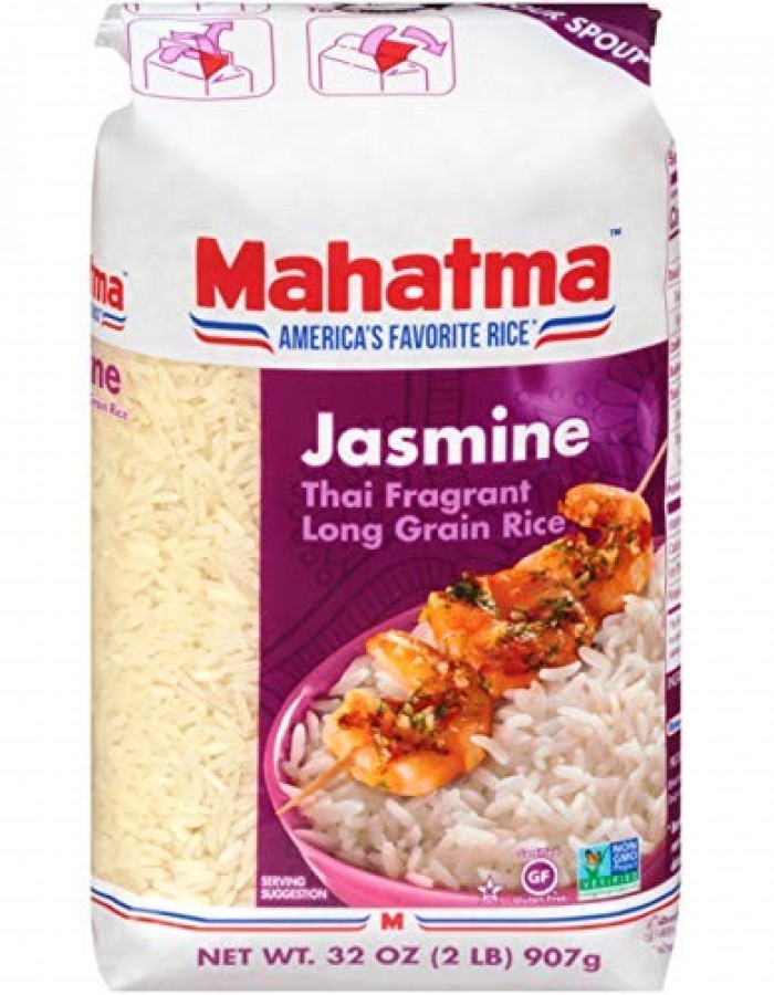 ShopBBMall.com: Mahatma Jasmine Long Grain Rice, 32oz (2 LB) - Sold as 1 x 2 LB