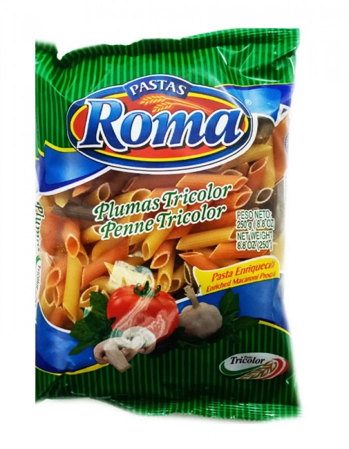 ShopBBMall.com: ROMA TRICOLOR PENNE/PUMAS - Sold as 3 x 250G