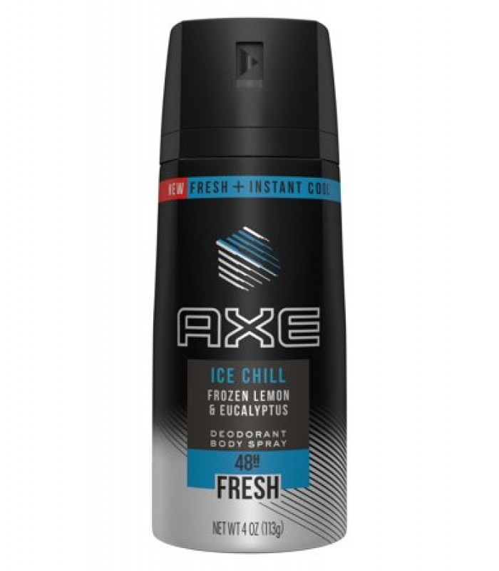 ShopBBMall.com: AXE ICE CHILL FROZEN LEMON & EUCALYPTUS BODY SPRAY 4oz 
