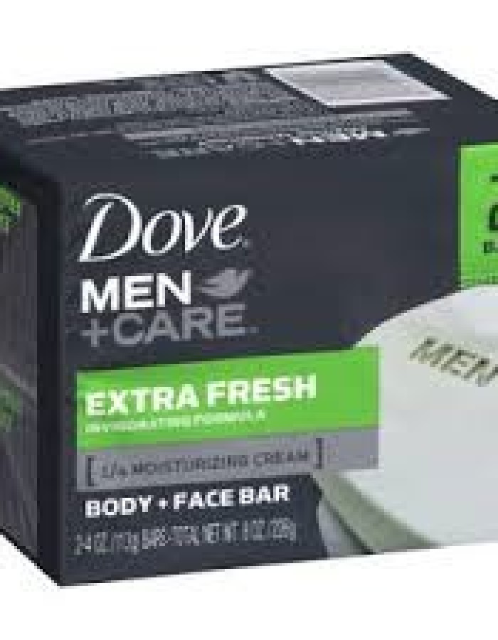 ShopBBMall.com: DoveMen+Care Extra Fresh Body and Face Bar Soap 4oz- 2 Pack