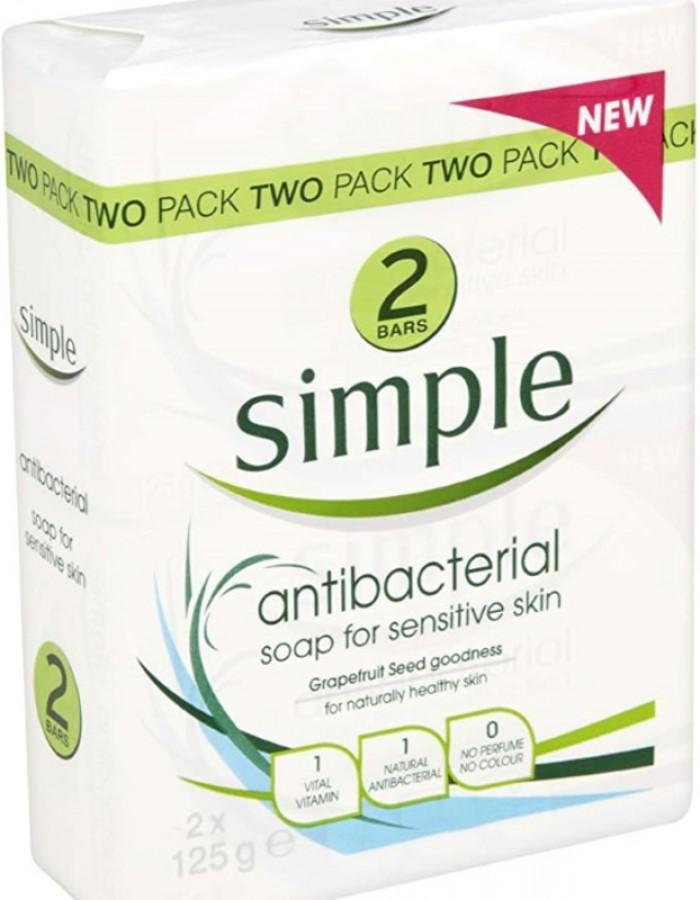 ShopBBMall.com: Simple Antibacterial Soap TWIN PACK 125g