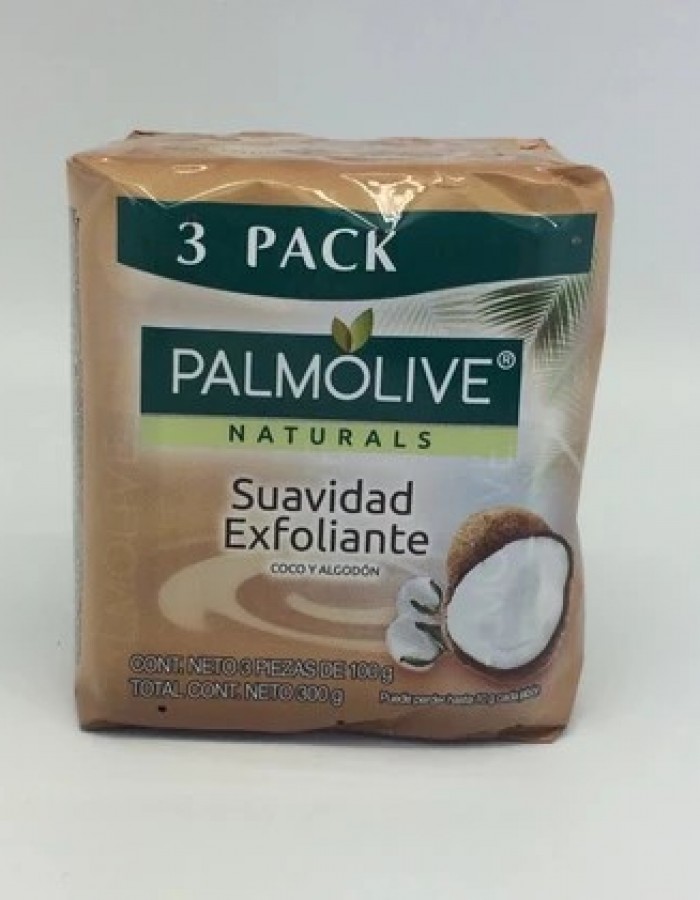 ShopBBMall.com: Palmolive Naturals Bar Soap Coconut & Cotton 100g 3pk