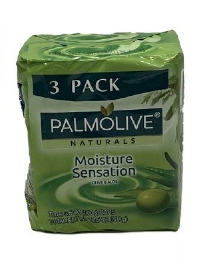 ShopBBMall.com: Palmolive Olive & Aloe Bar Soap 100g 3pk