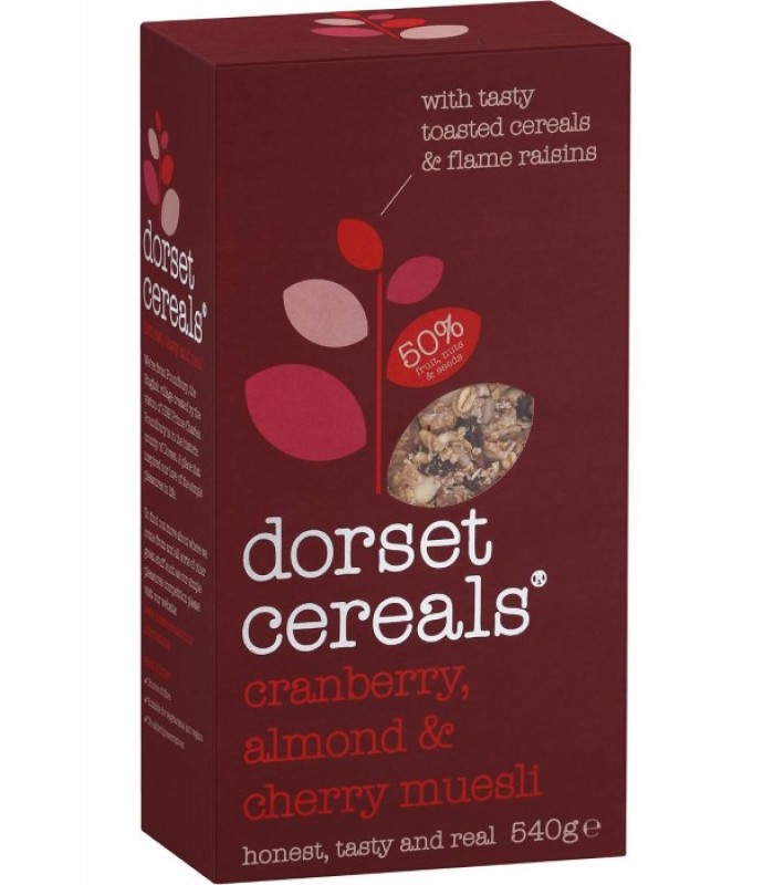 ShopBBMall.com: Dorset Cereals Cranberry, Cherry & Almond 540g 