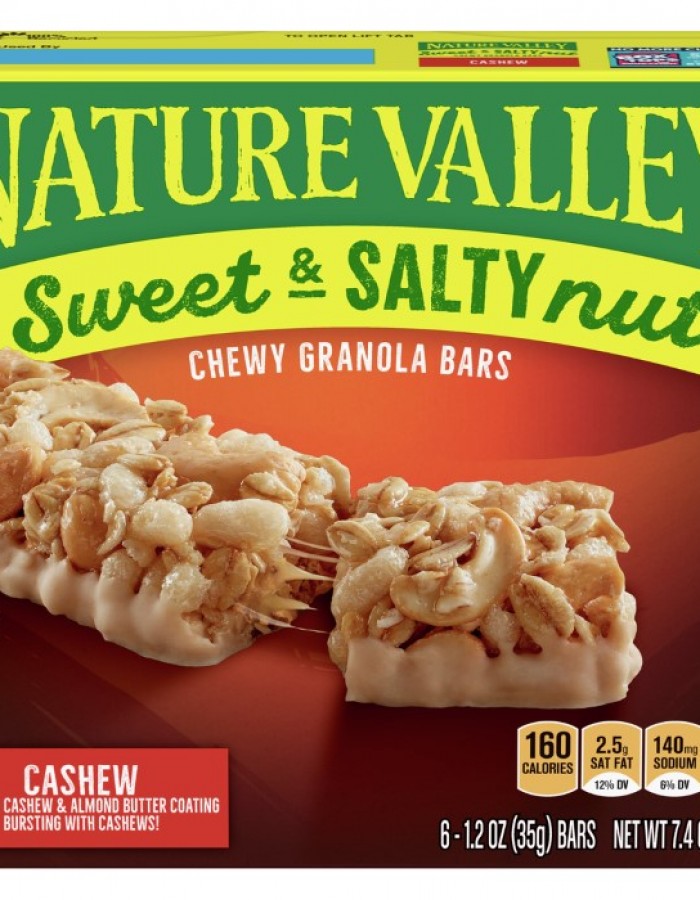 ShopBBMall.com: Nature Valley Granola Bars, Sweet and Salty Nut, Cashew, 6 ct, 7.4 oz