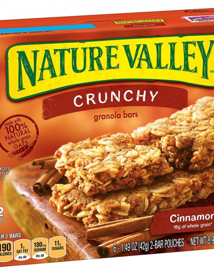ShopBBMall.com: Nature Valley Granola Bars, Crunchy, Cinnamon, 6 Pouches - 8.9OZ