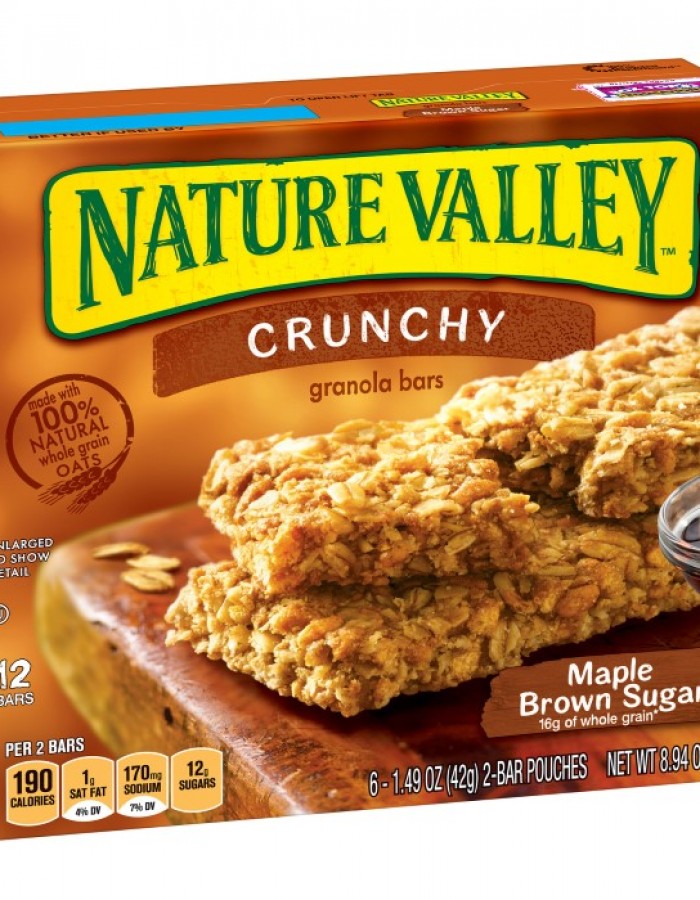 ShopBBMall.com: Nature Valley Crunchy Granola Bars Maple Brown Sugar, 6 Bars, 8.9 Oz