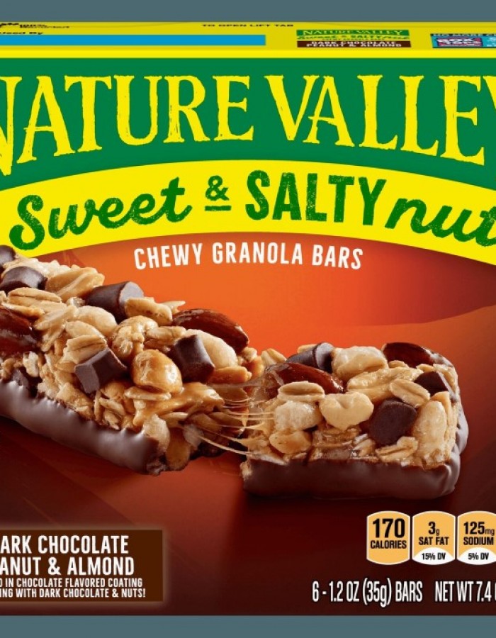 ShopBBMall.com: Nature Valley, Sweet & Salty Dark Chocolate Peanut & Almond  6ct 7.4oz