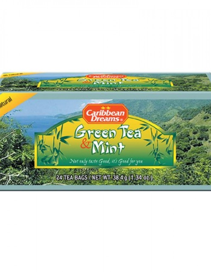 ShopBBMall.com: Caribbean Dreams Green Tea & Mint, 24ct Tea Bags