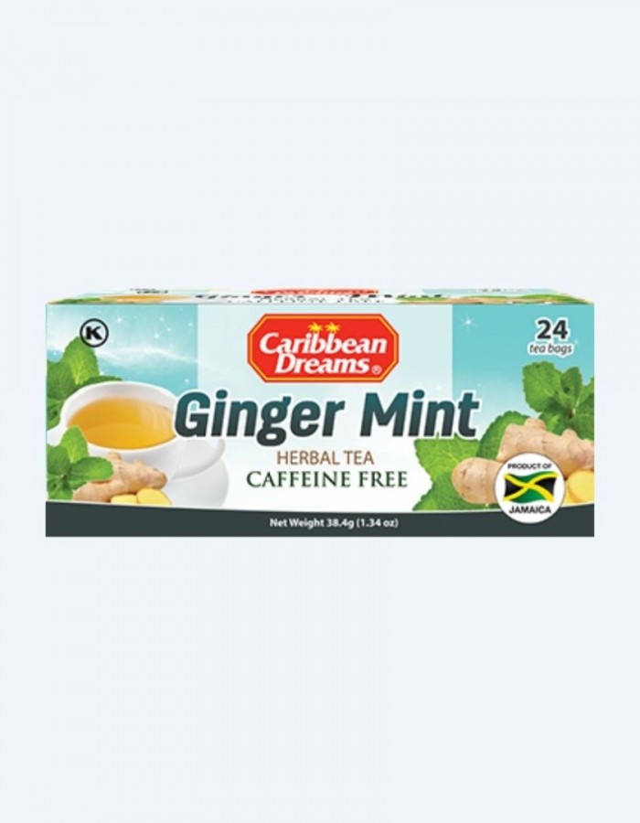 ShopBBMall.com: Caribbean Dreams Ginger Mint 24 Tea Bags