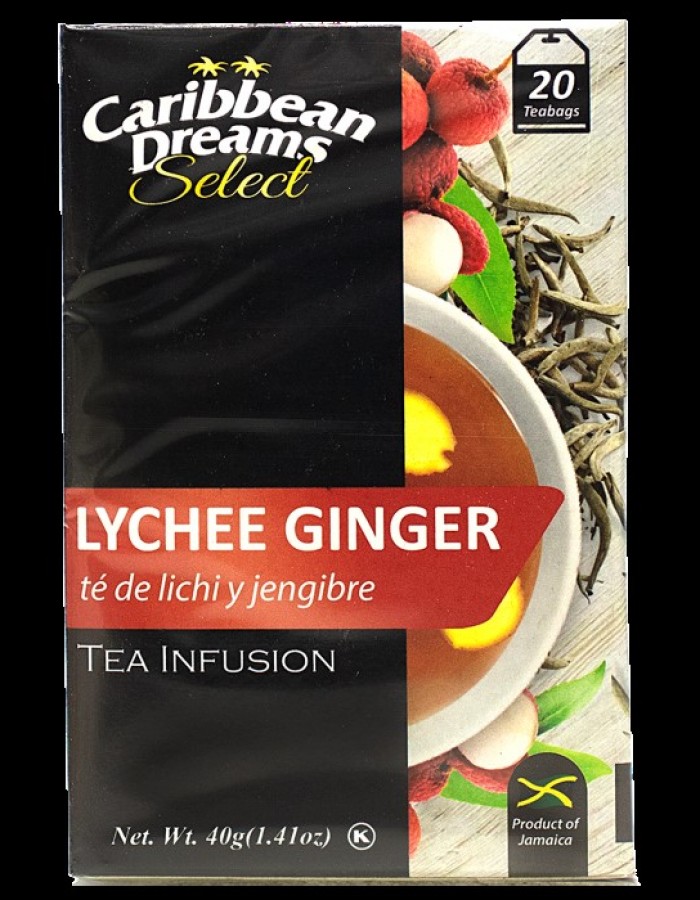 ShopBBMall.com: Caribbean Dreams Select Lyhcee Ginger - 20ct Tea Bags