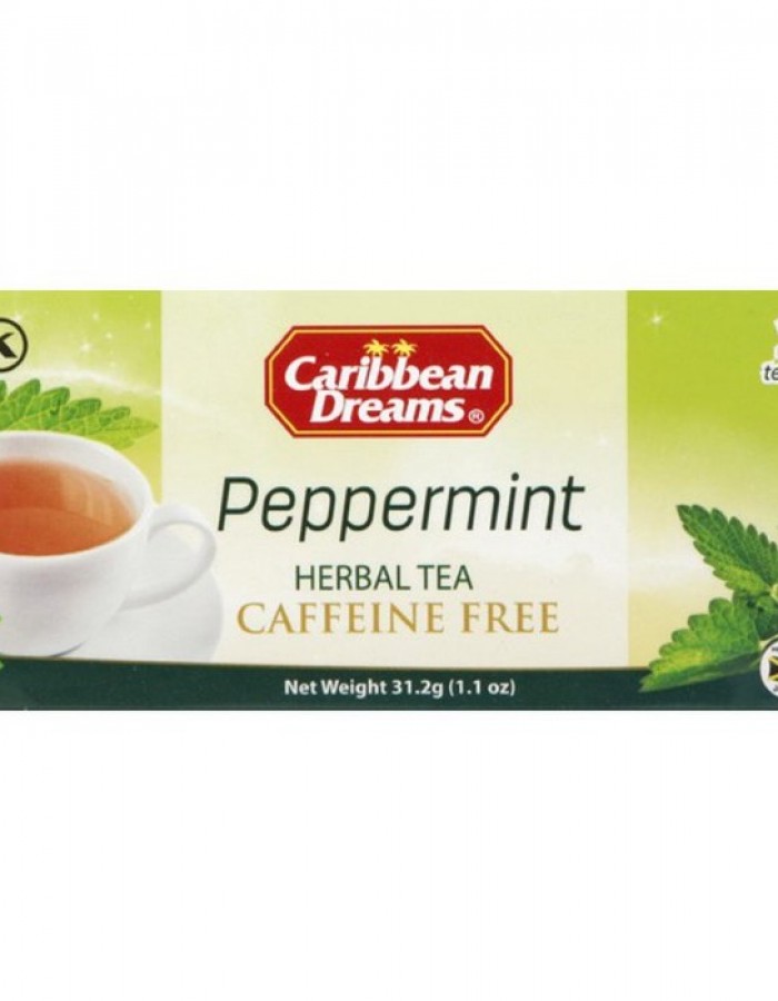 ShopBBMall.com: Caribbeans Dreams All Natural Peppermint  24ct Tea Bags