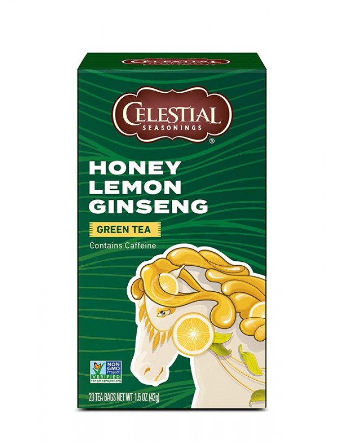 ShopBBMall.com: Celestial Seasonings Honey Lemon Ginseng Authentic Green Tea 20ct Bags