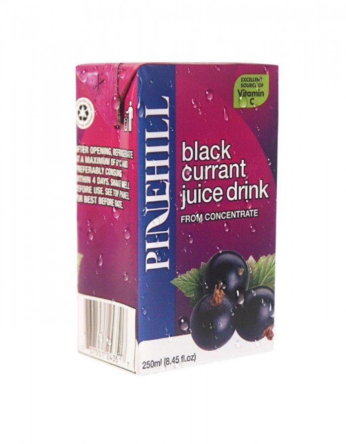 ShopBBMall.com: PINE HILL BLACK CURRENT DRINK BULK PACK  250ml