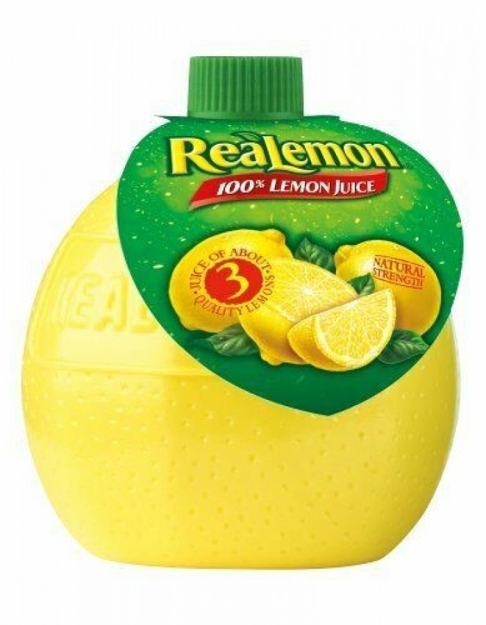 ShopBBMall.com: ReaLemon 100% Lemon Juice, 4.5 Fluid Oz Plastic Squeeze Bottle