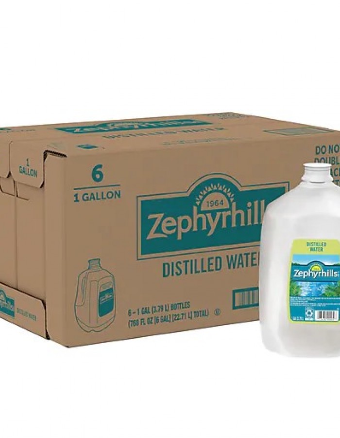 ShopBBMall.com: ZEPHYRHILLS DISTILL WATER 6 X 1GALLON