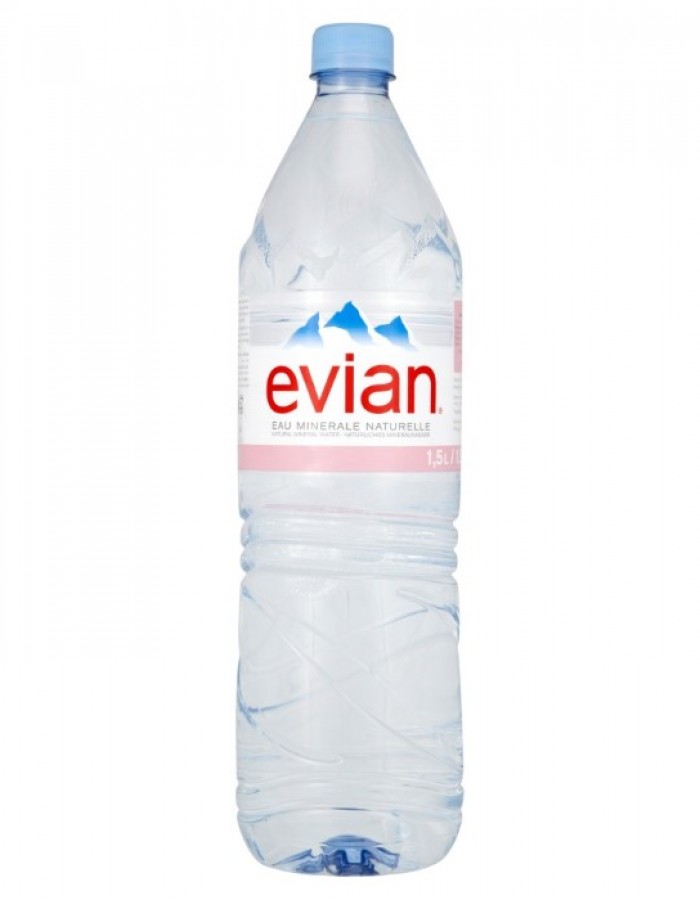 ShopBBMall.com: EVIAN NATURAL MINERAL WATER PLASTIC 12X1.5L