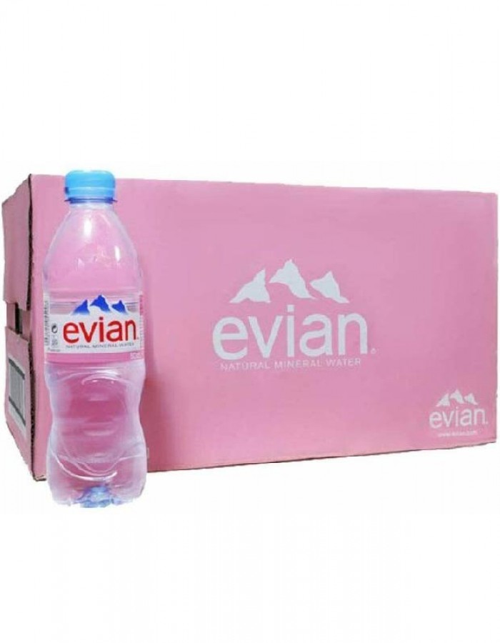 ShopBBMall.com: EVIAN NATURAL SPRING MINERAL WATER PLASTIC 24X330ML