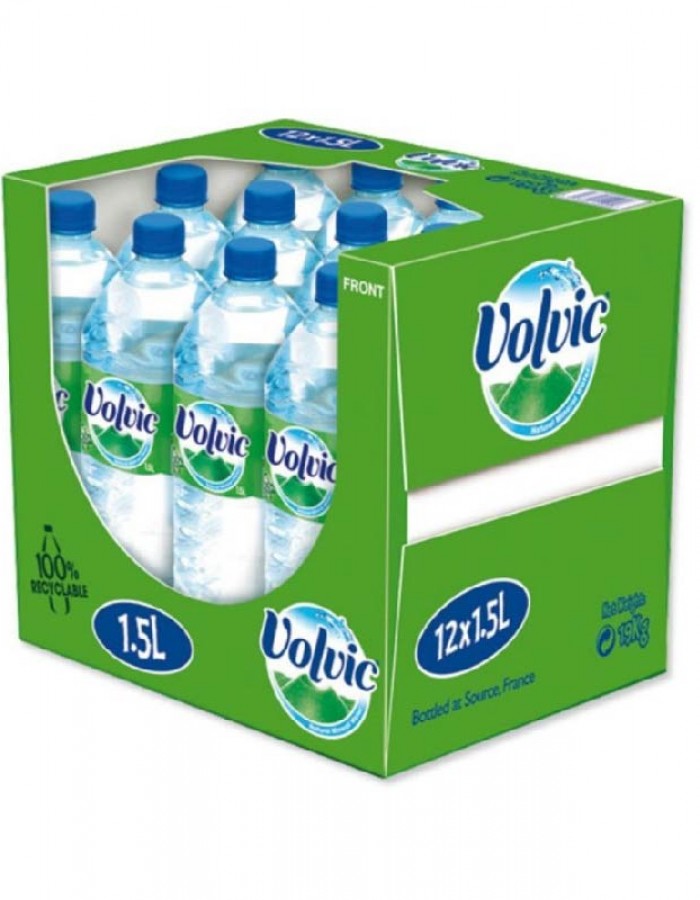 ShopBBMall.com: VOLVIC NATURAL SPRING WATER 12X1.5L