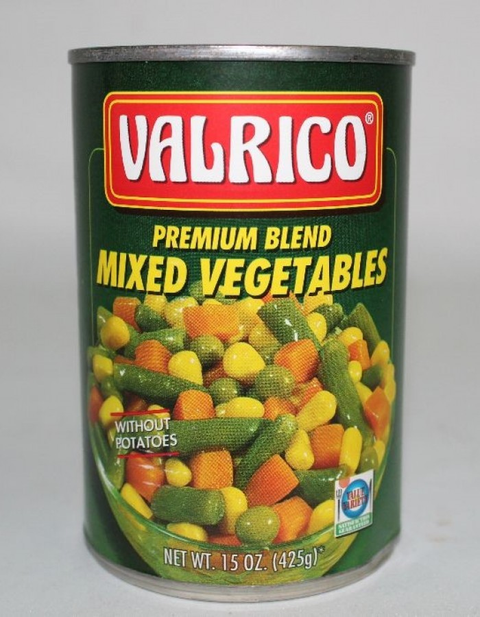 ShopBBMall.com: Valrico Mixed Vegetables -Without Potatoes 15oz