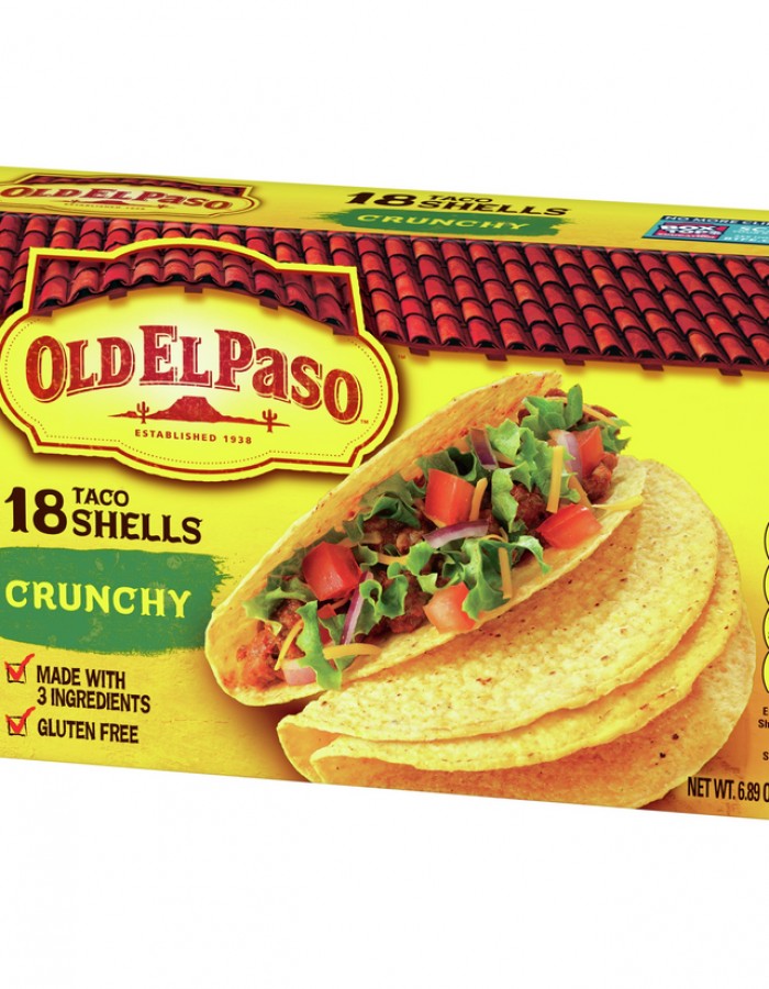 ShopBBMall.com: Old El Paso Crunchy Taco Shells, Gluten-Free, 18 Count