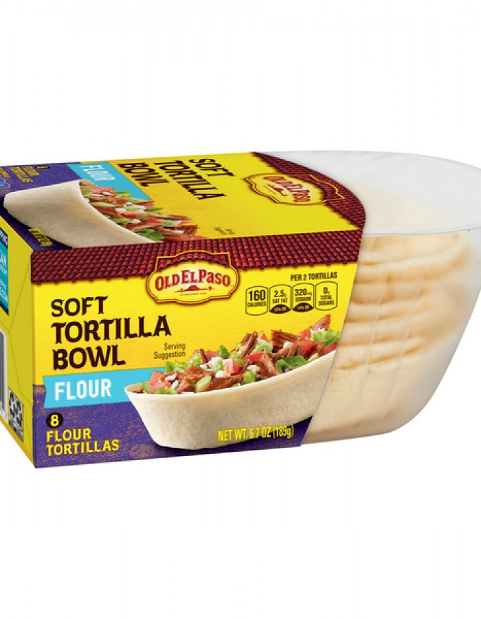 ShopBBMall.com: Old El Paso Soft Tortilla Bowl, Flour, 8 ct, 6.7 oz