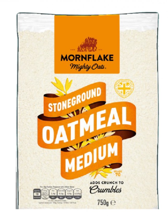 ShopBBMall.com: MORNFLAKE STONEGROUND OATMEAL MEDIUM 750G