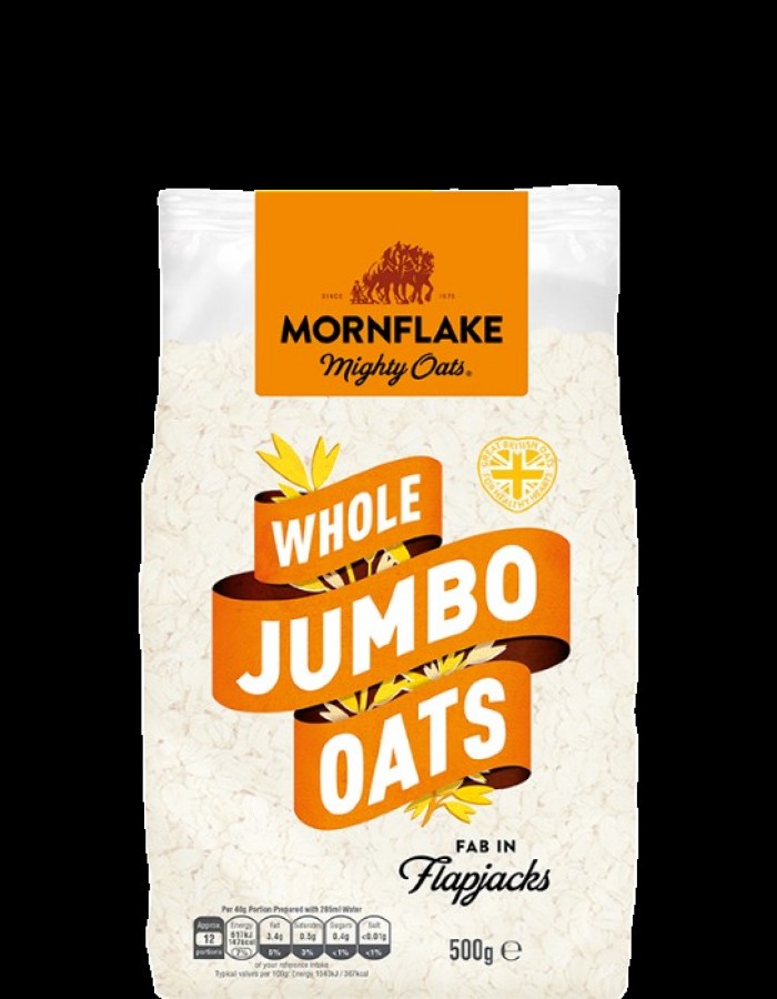 ShopBBMall.com: MORNFLAKE  WHOLE JUMBO OATS 500G