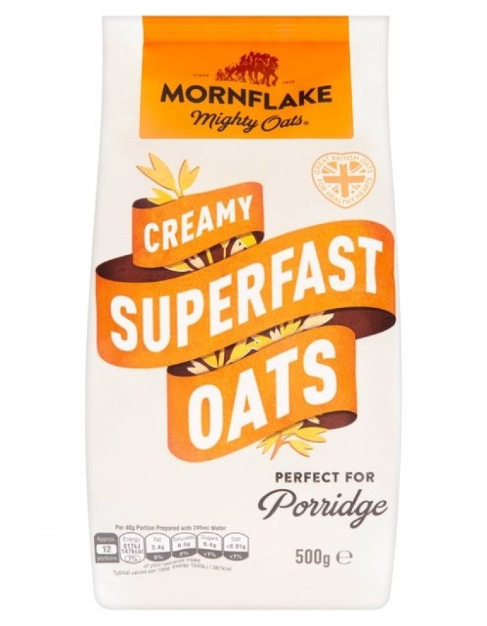 ShopBBMall.com: MORNFLAKE  CREAMY SUPERFAST OATS 500G
