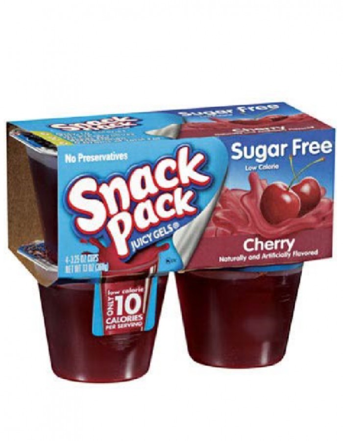 ShopBBMall.com: Hunt's Snack Pack Sugar Free Cherry Gelatin 3.25 oz