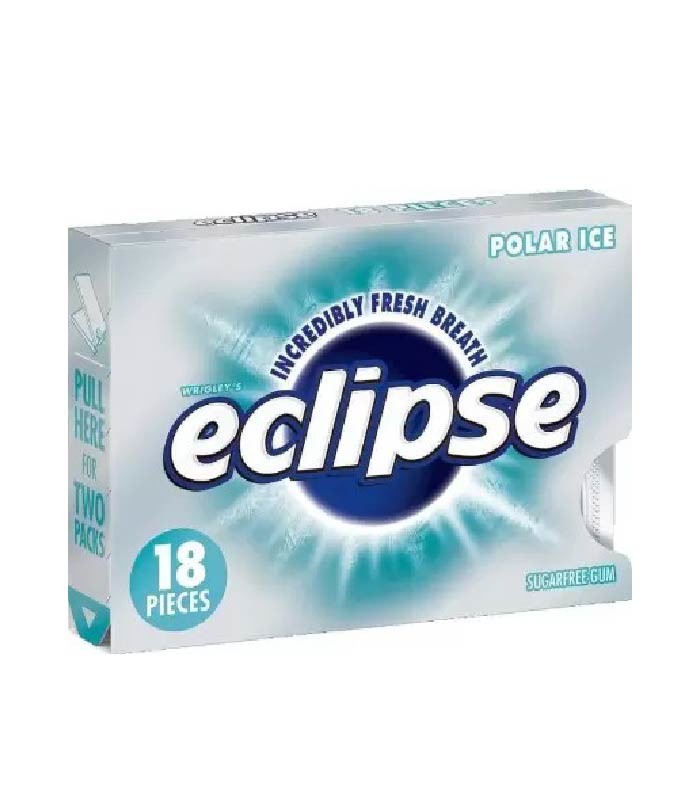 ShopBBMall.com: Wrigley's Eclipse Polar Ice Gum, Sugar Free, 18 pieces