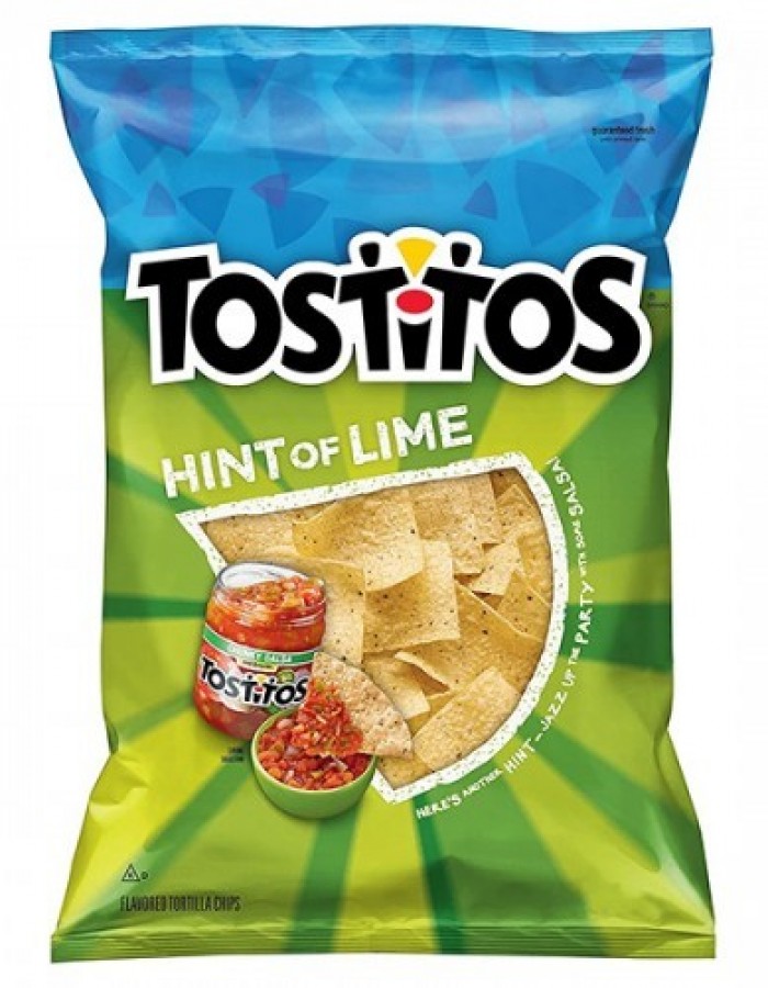 ShopBBMall.com: Tostitos Hint of Lime Flavored Tortilla Chips, 10 oz Bag