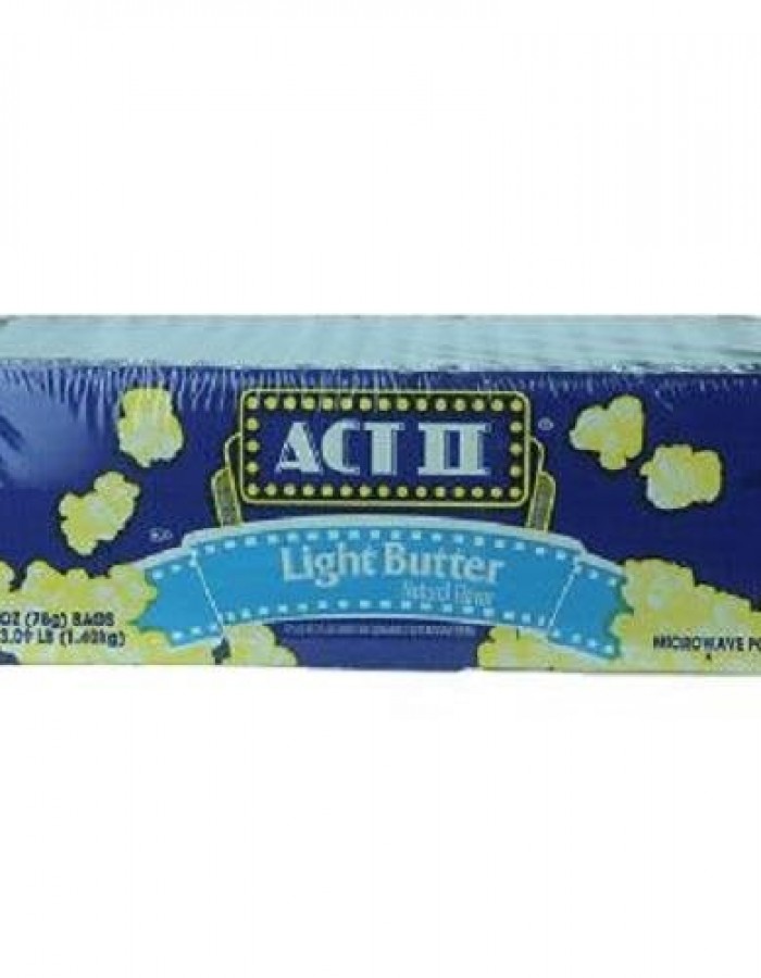 ShopBBMall.com: Act II Microwave Light Butter Popcorn 18 Ct