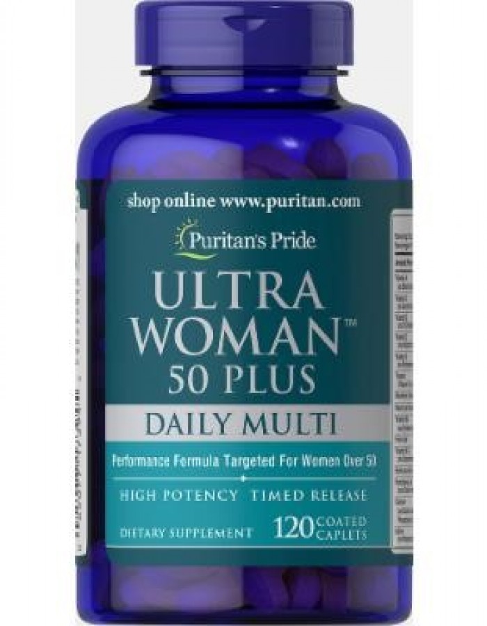 ShopBBMall.com: PURITAN'S PRIDE ULTRA WOMEN 50+ 120 Caplets