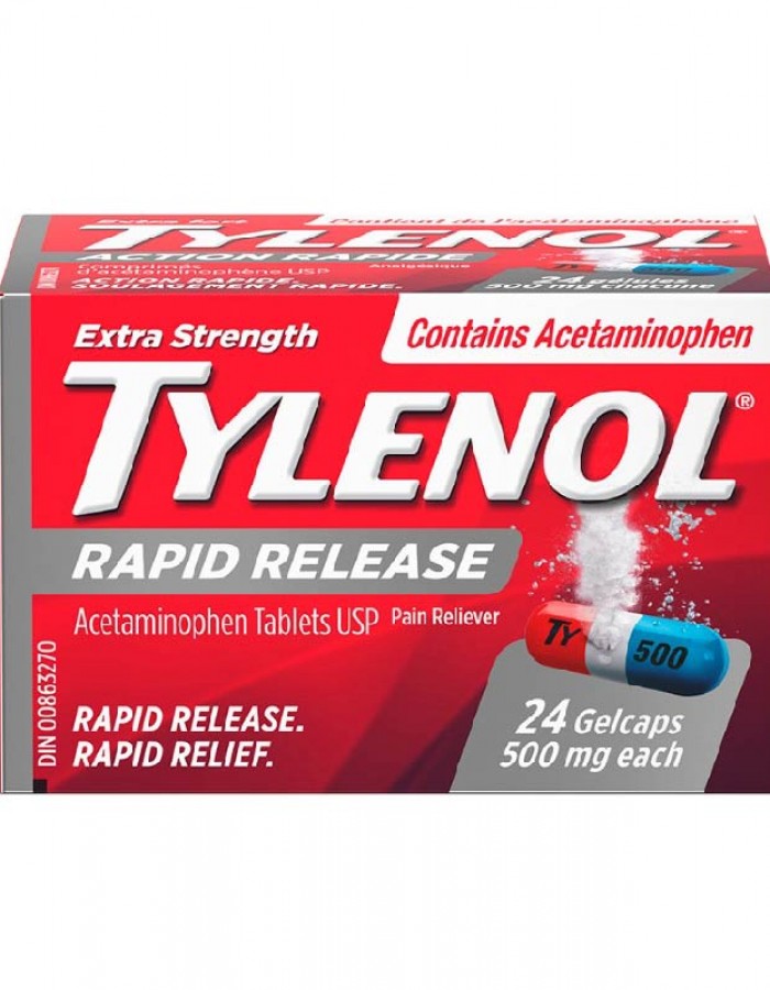 ShopBBMall.com: TYLENOL RAPID RELIEF GELCAPS 24'S