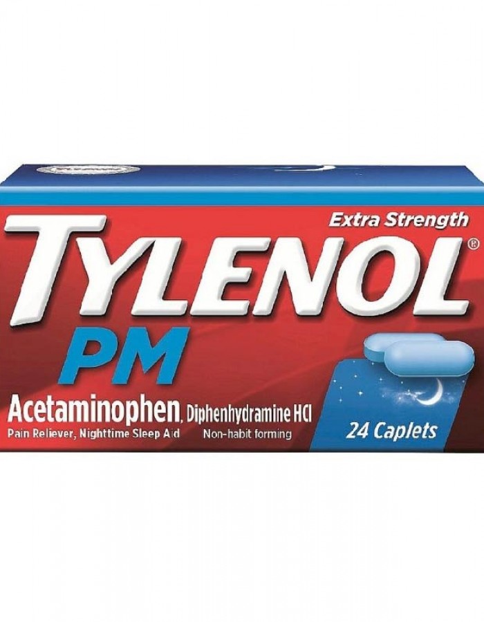 ShopBBMall.com: TYLENOL EXTRA STRENGTH PM CAPLETS 24'S