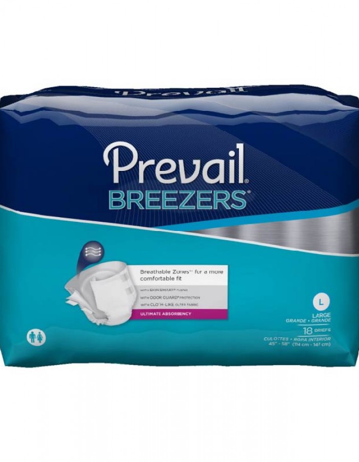 ShopBBMall.com: Prevail Breezers With Tape, Large 18Ct