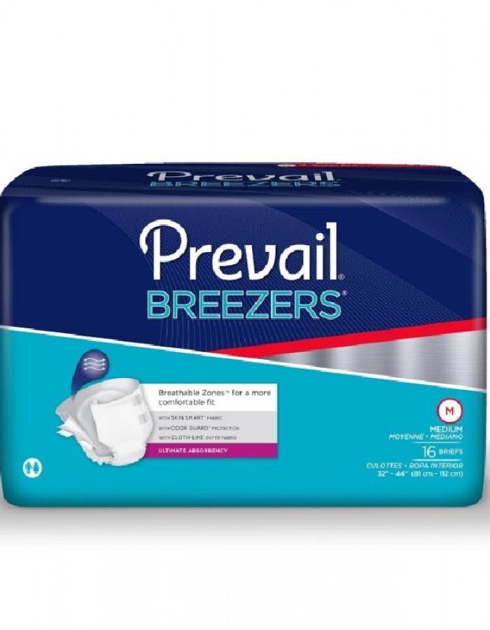 ShopBBMall.com: Prevail Breezers With Tape, Medium 16Ct