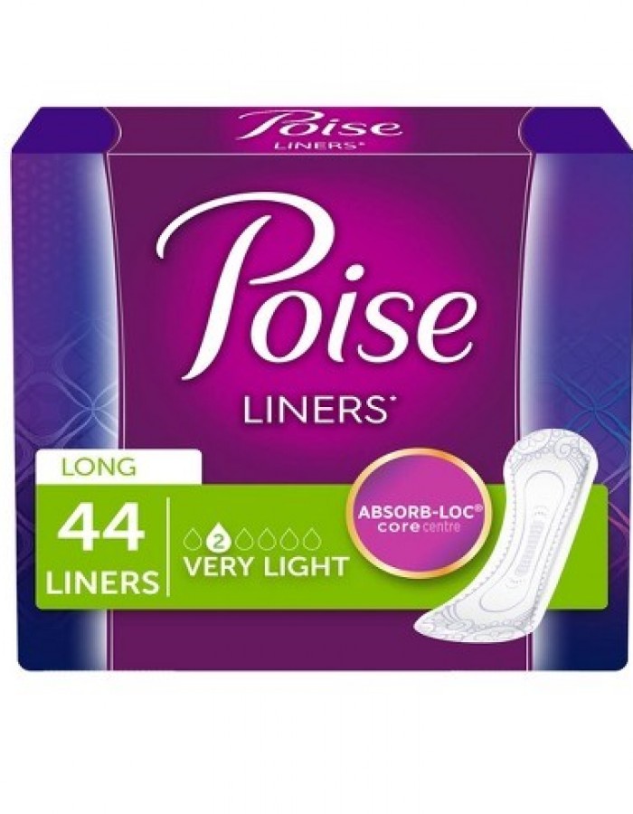 ShopBBMall.com: POISE Incontinence Panty Liners Very Light 44Ct