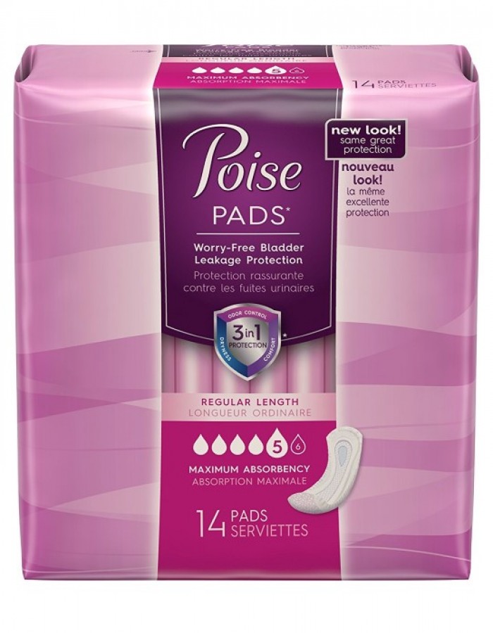 ShopBBMall.com: Poise Incontinence Pad Ultra Absorbency 14Ct