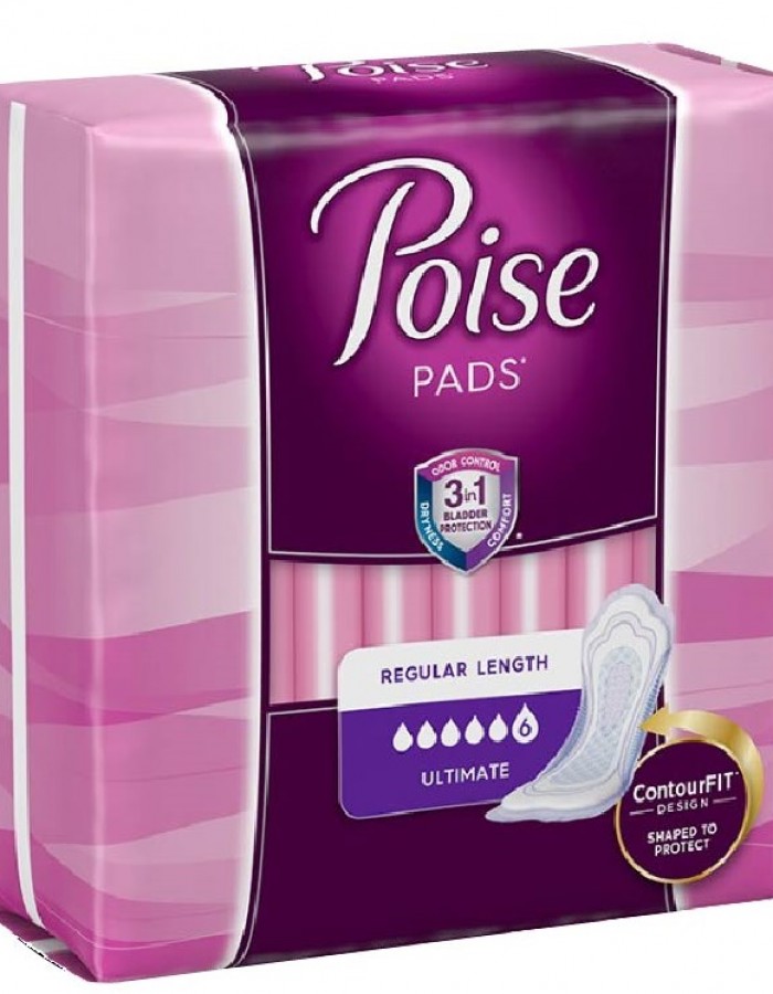 ShopBBMall.com: Poise Pad Ultimate Absorbency 12 Ct