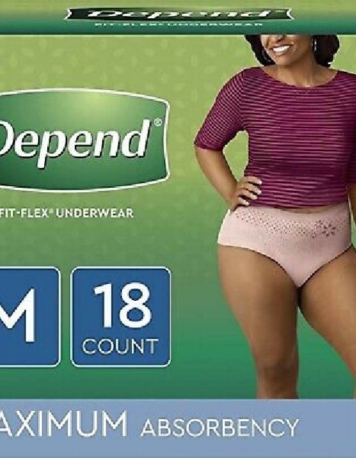 ShopBBMall.com: Depend Underwear Female Max Medium 18Ct