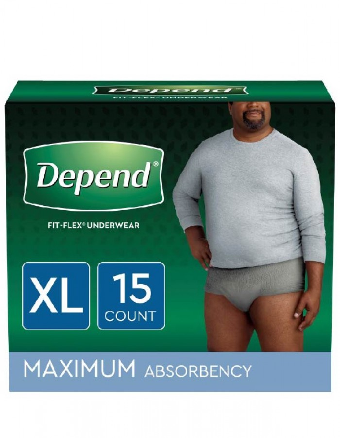 ShopBBMall.com: Depend Underwear Male Maximum Absorbency Xtra Large 15Ct